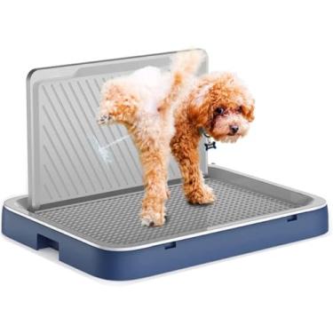 Imagem de Caixa De Areia Automática Para Gatos Potty Para Cães Para Almofadas De Treinamento Interno Com Defletor De Xixi Almofada Reutilizável Para Cães Com Bandeja, Alternativa à Caixa D, F, L