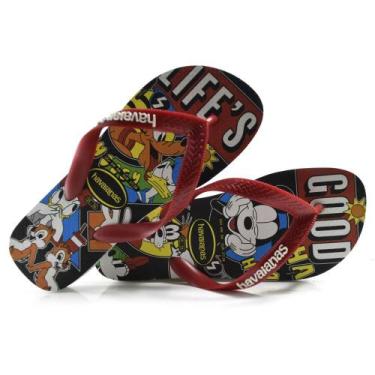 Imagem de Chinelo Havaianas Top Disney Class, Branco, 37/38