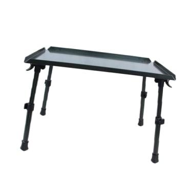 Imagem de KiBcsLic Mesa de acampamento dobrável, portátil, versátil, antiderrapante, mesa de acampamento ao ar livre, leve para festas no jardim, caminhadas no quintal, L