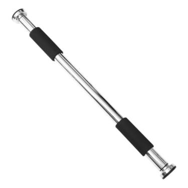 Imagem de Barra De Exercício Para Porta - Ajustável - Prata