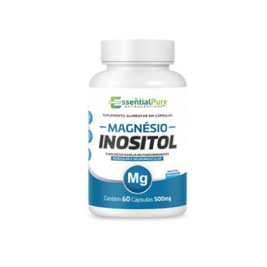 Imagem de Magnésio Inositol 60 Cápsulas 500mg Original - Essential Pure - Essenc