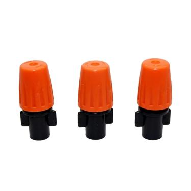 Imagem de XMGKMN Bocais de nebulização de atomização duráveis 6 mm 360 graus pulverizador automático de irrigação de jardim micro irrigação por gotejamento 300 peças