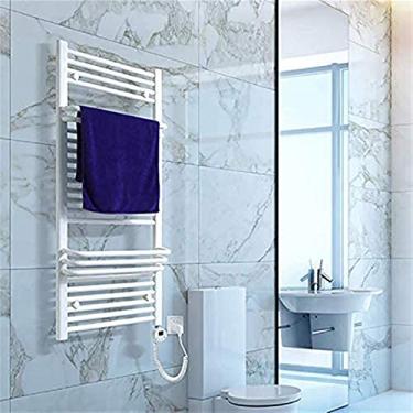 Imagem de Toalheiro aquecido, toalheiro elétrico, toalheiro aquecido para banheiro, aquecedor de toalhas elétrico com controle de temperatura inteligente, permite que você não sinta a toalha molhada e fria