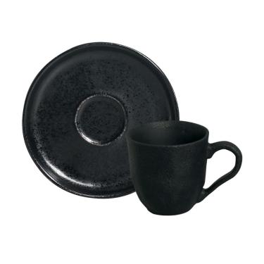 Imagem de Conjunto com 6 Xícaras De Chá Orgânico 170ml com 6 Pires Bio Eclipse