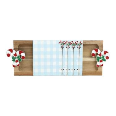 Imagem de Petisqueira Para Frios C/5 Peças 46X15X4Cm 1079392 Cromus