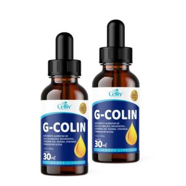 Imagem de Kit Com 2 - G-Colin (Óleo de Abacate + Resveratrol + Coenzima Q10 + Ta