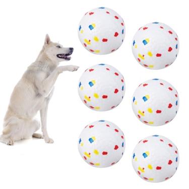 Imagem de Pet Prime Bolas para cães ETPU de 6,3 cm para lançador automático máximo de bolas, pacote com 6, duráveis, leves e resistentes a mordidas para cães grandes, salto alto e fácil de limpar