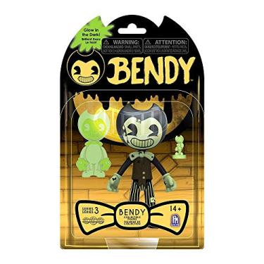 Imagem de Bendy and The Dark Revival - Glow-in-The-Dark Action Figures (Cartoon Bendy)