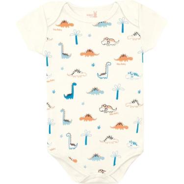 Imagem de Body manga curta bebe 13587 kiko e kika - Kiko baby, Bege, G