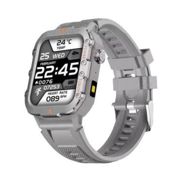 Imagem de Relógio Inteligente Militar Masculino Para Atividades Ao Ar Livre Com 