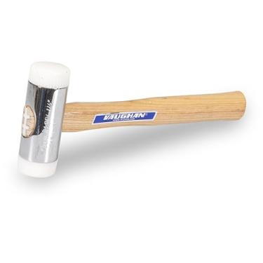 Imagem de VAUGHAN Martelo facial de nylon, cabeça de liga de zinco cromada, 7 kg, NT150, VN58412