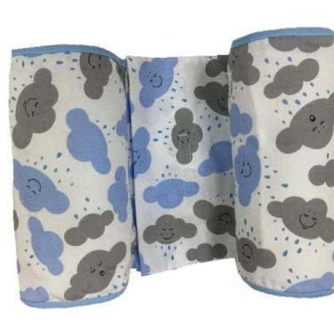 Imagem de Rolinho Segura Bebê Apoio Lateral 50X25 Algodão - Nuvem ul - Confecçõe