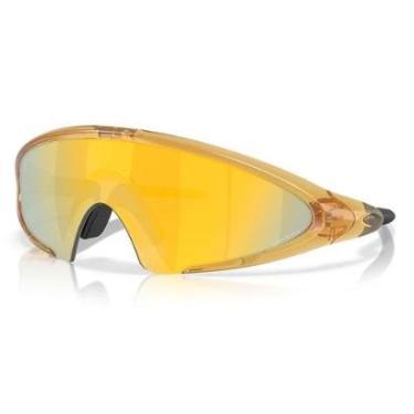 Imagem de Óculos de Sol Oakley Ellipse Transparent Light Curry Prizm 24k-Unissex