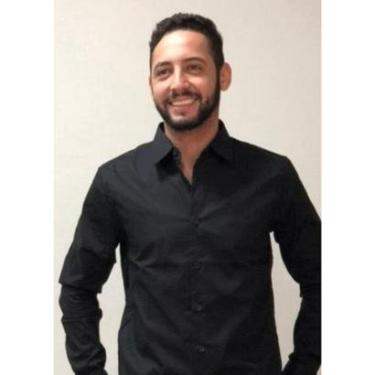 Imagem de CAMISA SOCIAL MASCULINA MANGA LONGA ELASTANO - KING & JOE-Masculino