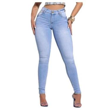 Imagem de Calça Feminina Pit Bull Jeans Skinny Hot Pants Clara - 8376-Feminino