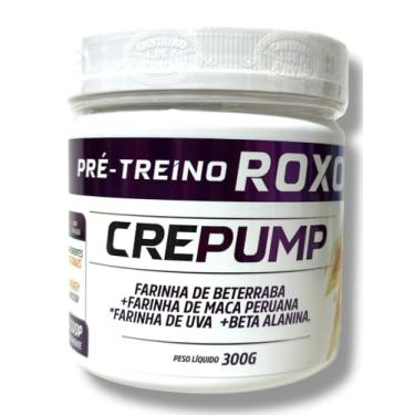 Imagem de Crepump Pré Treino Natural 300g Energia e Desempenho com Farinha de Beterraba e Maca Peruana