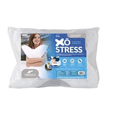 Imagem de Travesseiro Xo Stress Com Gomos Massageadores - Fibrasca - Para Fronhas 50X70Cm, Fibrasca, Branco