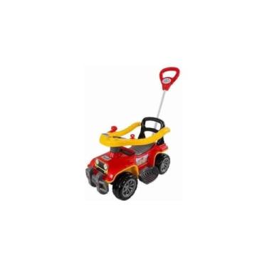 Imagem de Jip Spider Carrinho de Passeio Infantil, Multicolorido, Plástico e Metal, com Haste Removível, 55x66x36cm, para Crianças 9 Meses a 3 Anos, Suporta até 30kg