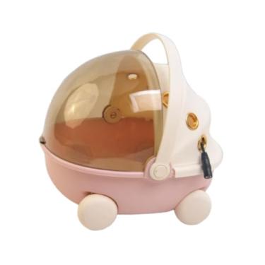 Imagem de Bothyi Bolsa de Transporte Aquecida para Pássaros, Gaiola para Pequenos Animais com Velocidade de Aquecimento Ajustável, Aconchegante para Araras E Per, rosa