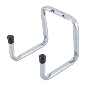 Imagem de Suporte de Mangueira Gancho Aço Pendurar Tudo Bicicleta Mangueira Resistente e Prático(Zincado)