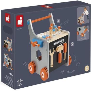 Imagem de Carrinho De Ferramentas Magnético Brico Kids Janod J06478