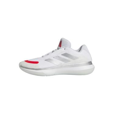 Imagem de adidas Tênis unissex adulto Basketball Legends, Branco/azul halo/rubi puro, 36 BR