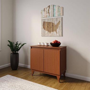 Imagem de Buffet Aparador Monterrey 2 Portas Madeira Castanho