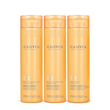 Imagem de Kit Cadiveu Professional Nutri Glow Shampoo Extra e Condicionador (3 produtos)