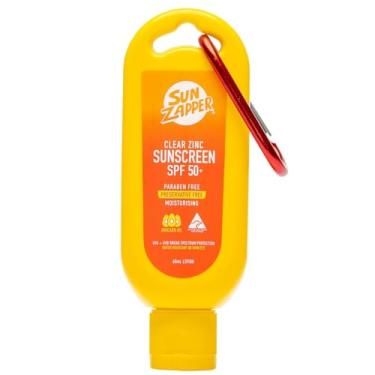 Imagem de Sun Zapper Protetor Solar Clear De Óxido Zinco Fps 50+, 60Ml, Creme Resistente À Água