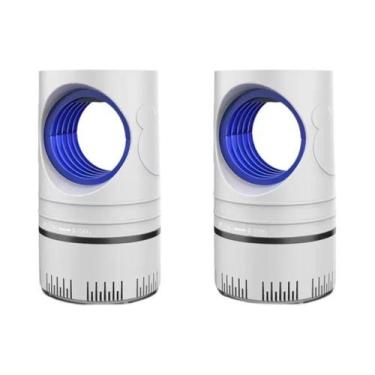 Imagem de Lâmpada Elétrica LED USB Para Matar Mosquitos, Repelente UV, Luz Notur