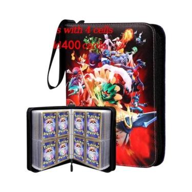 Imagem de Álbum De Fotos Em Couro PU Com Zíper Para Cartões De Fotografia E Cole