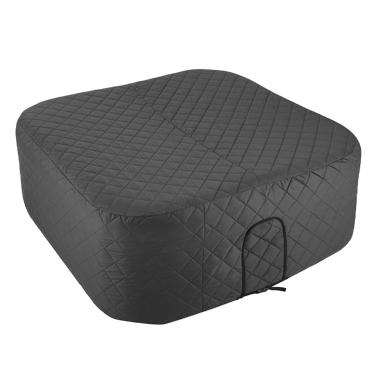 Imagem de Tampa Isolante Para Banheira | Isolante Econômico | Tampa Dobrável Para Banheira,Inflável de 145 cm para Exterior Inverno Jardim