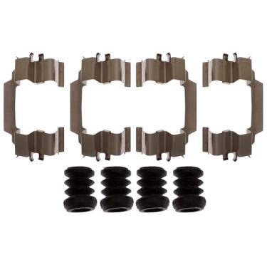 Imagem de ACDelco Kit de retentor de pastilha de freio frontal profissional 18K5906X com retentores e vedações