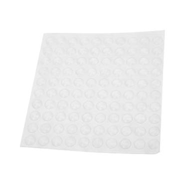 Imagem de Acouto 200 Almofadas de pé de Silicone Autoadesivas Transparentes Dos Pces-esteira do Deslizamento para Acessórios de Móveis Domésticos, 10x3mm