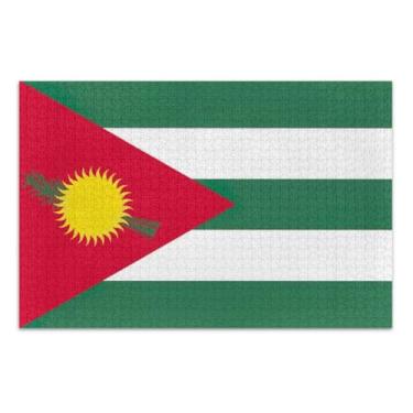 Imagem de Guadeloupe Flag Adult Puzzle, Jigsaw Puzzles 500 Pieces for Adults, Interlock Perfectly, Home Decor Gift Party for Men Women