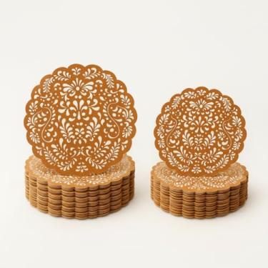 Imagem de Havawish 60 peças Platos De Barro Mexicanos Pratos de Papel Cielito Lindo Decoração de Festa Mexicanos Platos De Barro Pratos de Jantar Descartáveis para Casamento Mexicano