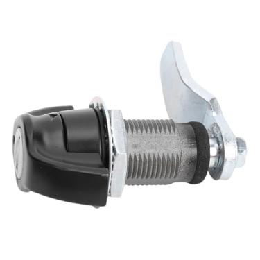 Imagem de GLOGLOW Conjunto de Trava de Câmera Operada por Polegar Com 2 Chaves, Travas Universais de Metal para RV para Porta de Armazenamento, Trava de Gaveta de Gabinete Segura para Reboques de Viagem de