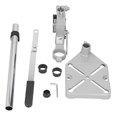 Imagem de LiebeWH Mandril de Alta Resistência, Diversas Funções, Amplas Aplicações Furadeira Suporte de Prensa de Piso, Forte Praticidade, Boa Durabilidade Com Escala, para Tampo de Mesa de Placas de Perfil de Madeira