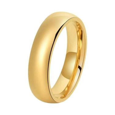 Imagem de Alianças De Casamento Unissex Em Carboneto De Tungstênio Clássicas Com