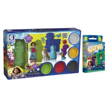 Imagem de COMP Kit Brinquedo Infantil Encanto: Kit de Massinha de Modelar + Jogo