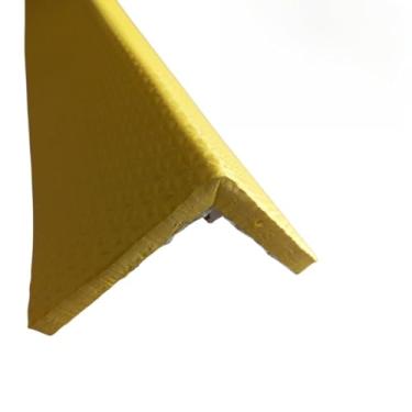 Imagem de Kit 2 Protetor de quina Cantoneira 50xcm 10mm autocolante protetor quina(Amarelo)