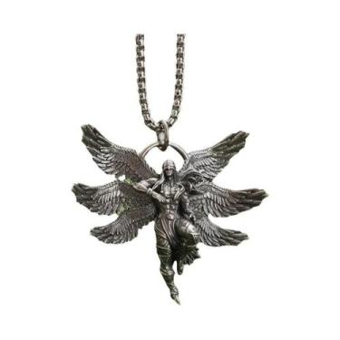 Imagem de Colar Com Pingente De Caveira De Touro Em Pedra Verde Gótica, Amuleto 