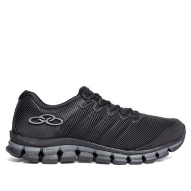 Imagem de Tênis Masculino Olympikus Dynamic Cover Grid Preto, Preto, 39