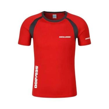 Imagem de Camiseta Masculina Sea Doo Seadoo Moto Estampada De Verão, 8 Cores, Ma