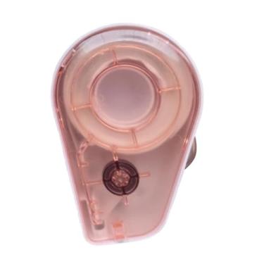 Imagem de Baoblaze Dispensador manual de adesivos educativo, fácil de usar, pressione para dispensar, presente para recompensas infantis, material escolar para, Rosa