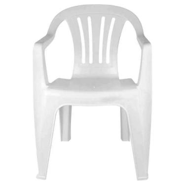Imagem de Cadeira MOR Bela Vista C. Braco - 15151101 Branco - Mor Cadeiras