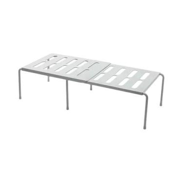 Imagem de Prateleira De Sapatos Extensível Em ABS Para Armário De Cozinha, Organ