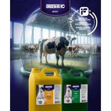 Imagem de Kit pré dipping e pós dipping ordenha 10 mastite 5 litros - AMERICAN N