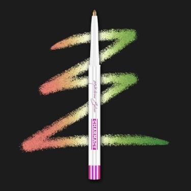 Imagem de CHARMACY Caneta de gel delineador Chameleon, delineador que muda de cor, longa duração, fórmula à prova d'água e à prova de manchas, tons metálicos e brilhantes para maquiagem criativa, fácil