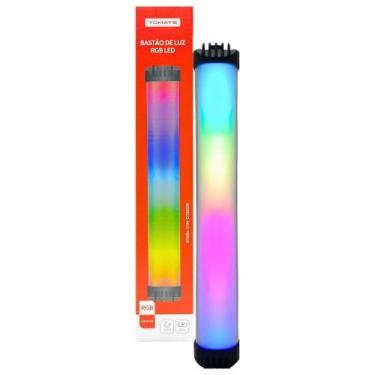 Imagem de Bastão de Luz LED RGB 10W 2000 mAh 3 Ritmos de Música com Controle Rem